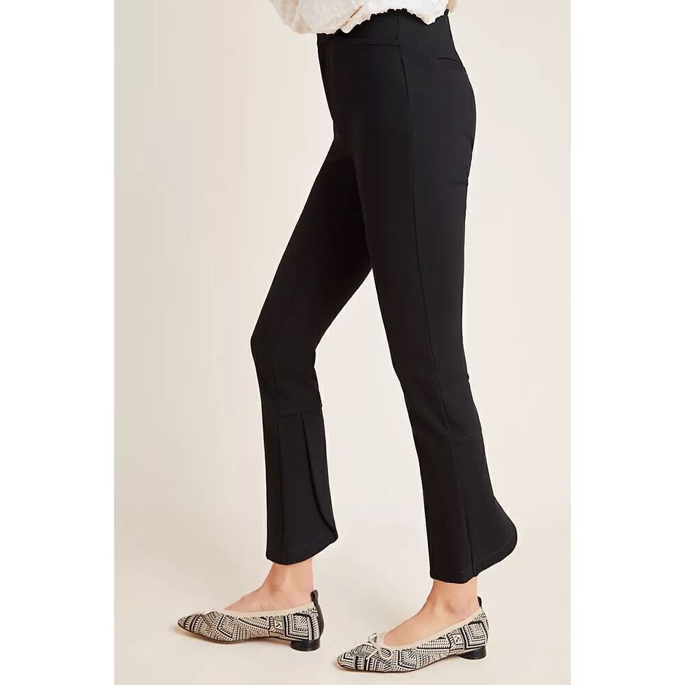 NWT Anthropologie The Essential Slim Tulip-Hem Pants Size 2 - Picture 4 of 10